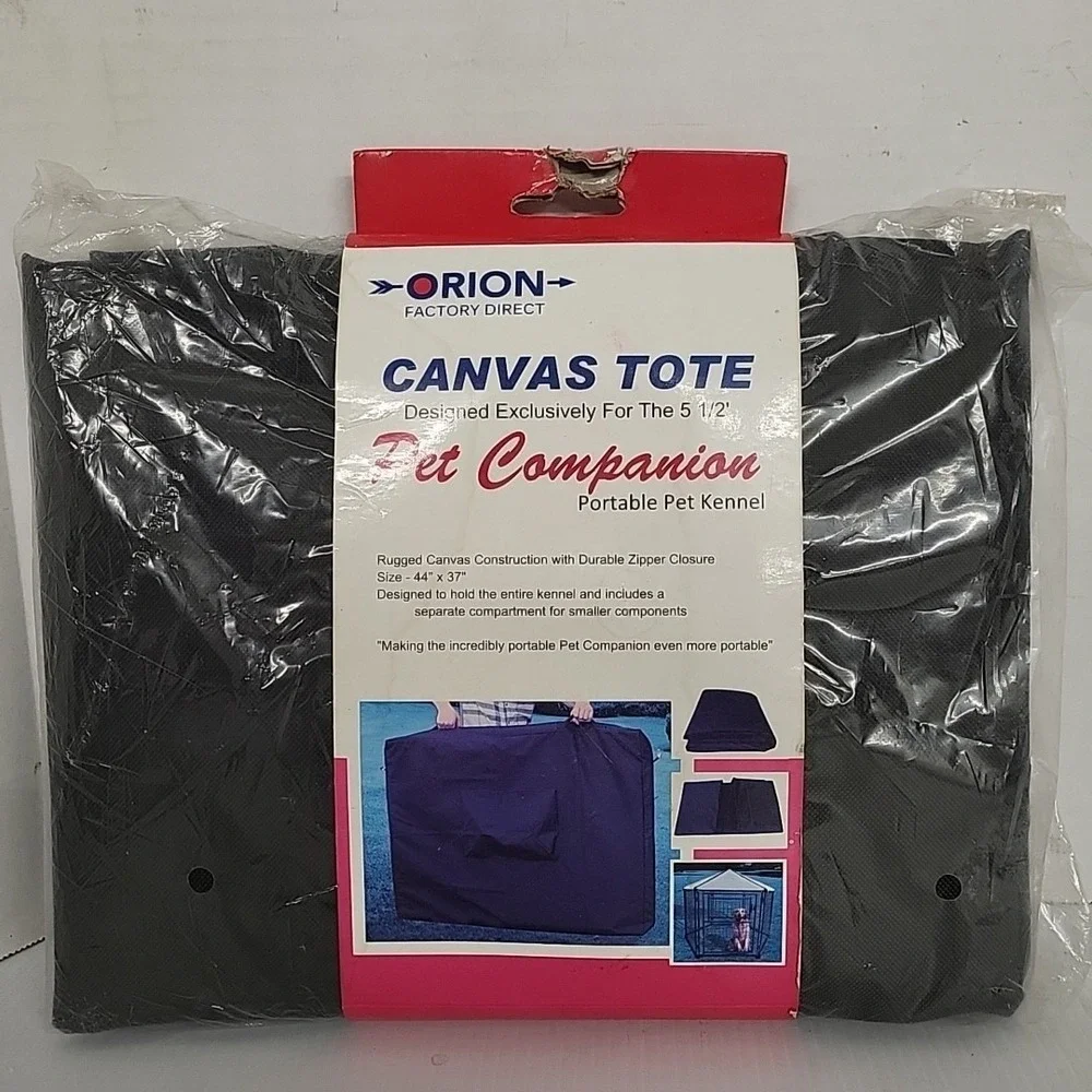 Orion Portable Pet Kennel Canvas Tote for 44